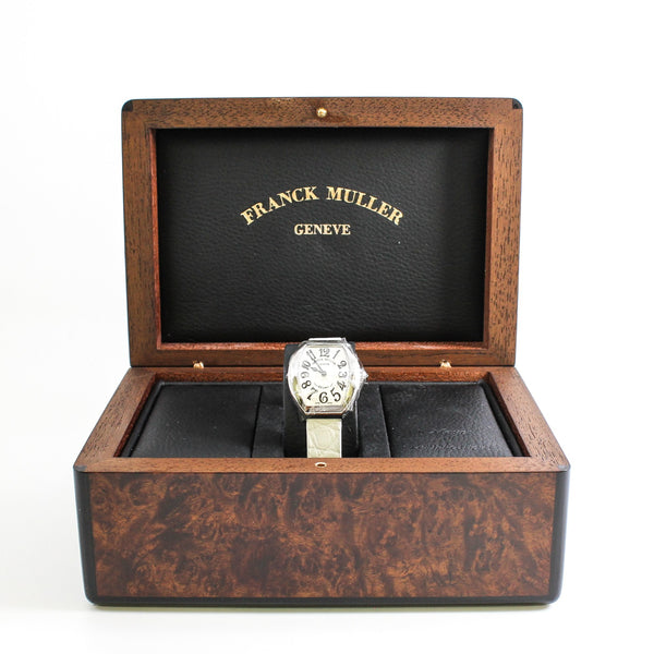 5002sqz steel with white band - L'UXE LINK