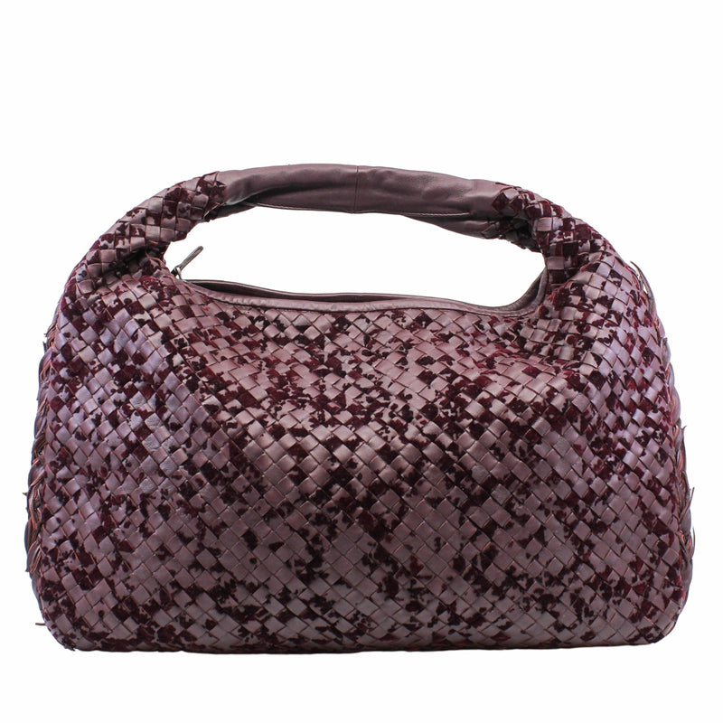 shoulder bag zippy weave red - L'UXE LINK