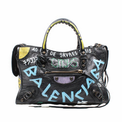 city new medium with stamp black phw - L'UXE LINK