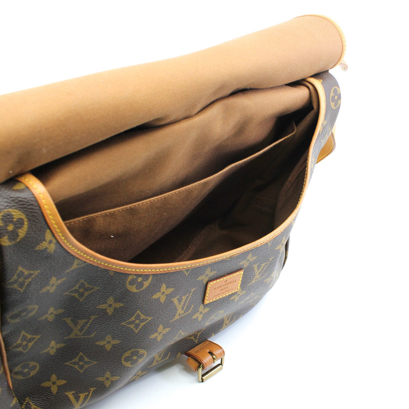 vintage double side flap monogram ghw - L'UXE LINK