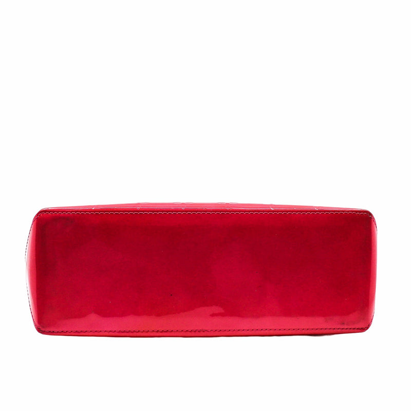 Vernis Wilshire  Bag  Small Red Monogram ghw - L'UXE LINK