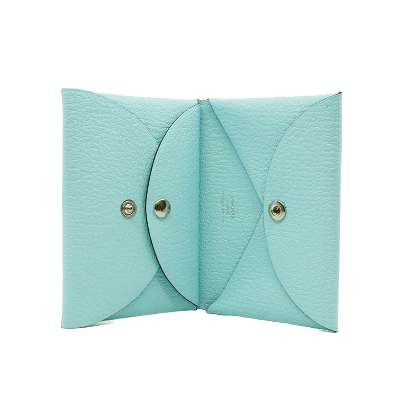 Calvi dou card holder blue - L'UXE LINK