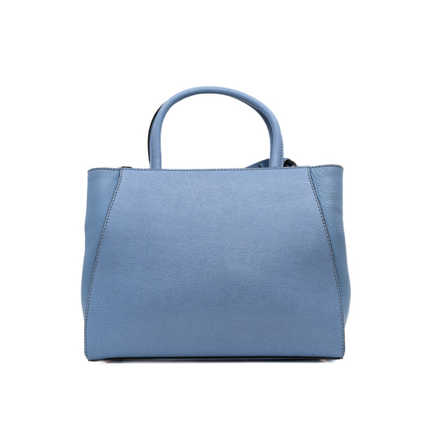jour 2 small in leather blue purple phw - L'UXE LINK