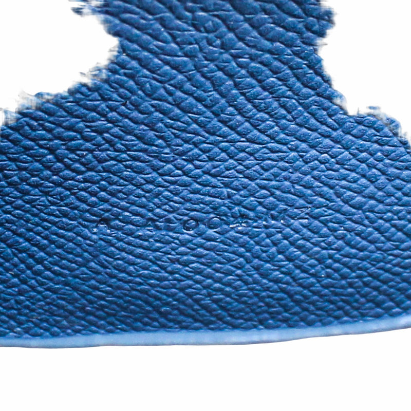 kelly short wallet epsom leather r2 blue agate  phw - L'UXE LINK