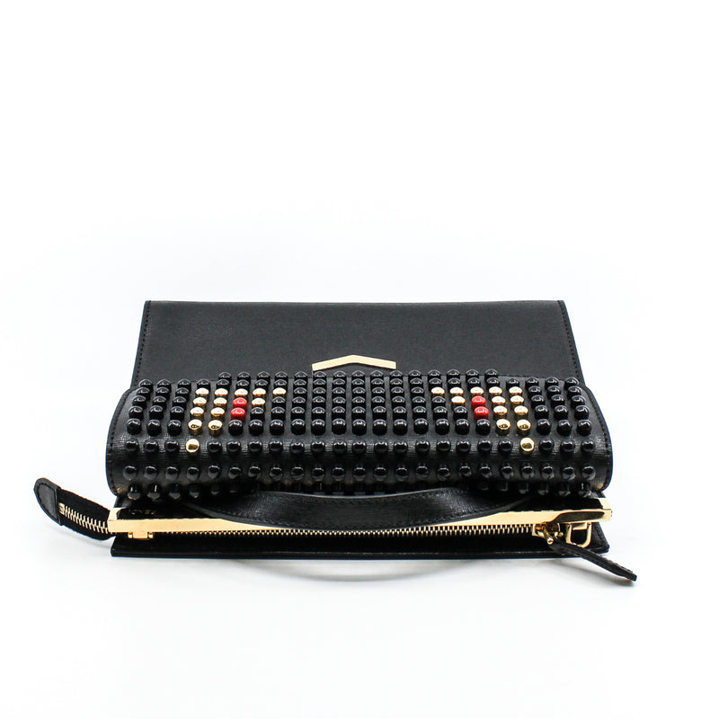 Monster  side bag black multicolor GHW - L'UXE LINK