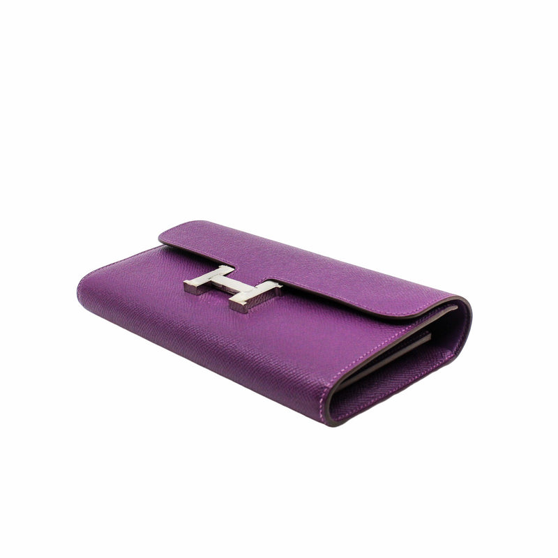 constance long wallet epsom purple phw T stamp