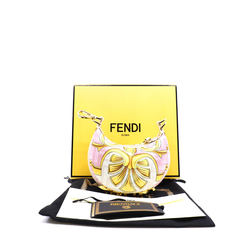 Nano Fendigraphy in silk pink/beige rp1850 - L'UXE LINK