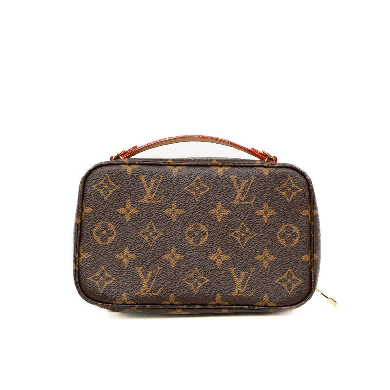pocket side bag in monogram - L'UXE LINK