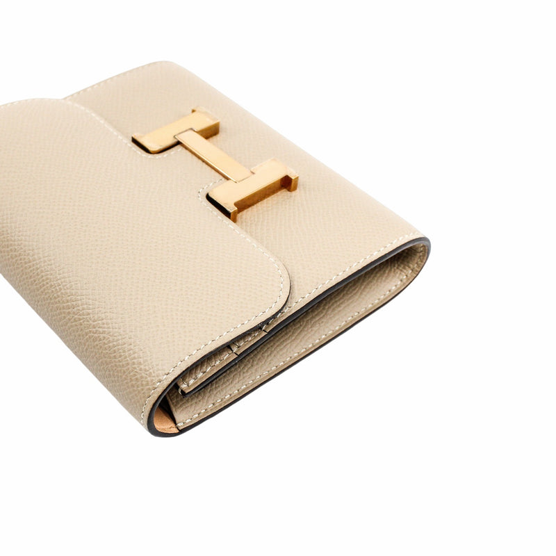 Hermes Constance Wallet To Go Gold Epsom PHW