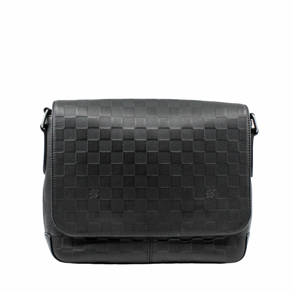 Messenger District Damier Infini  Granit black phw