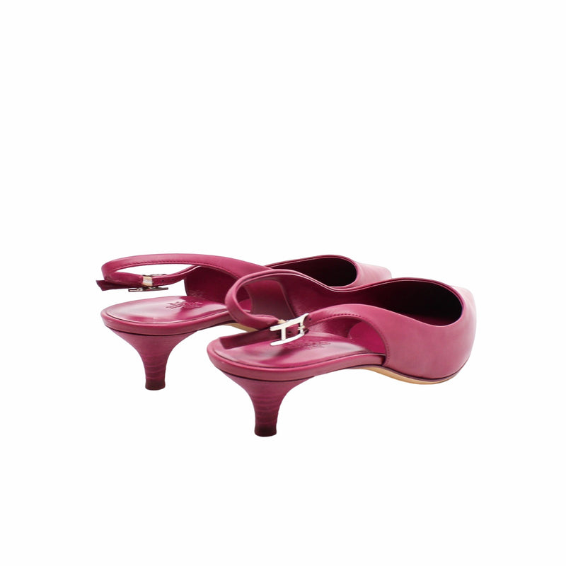 sandal slingback rosepink Size 38 - L'UXE LINK