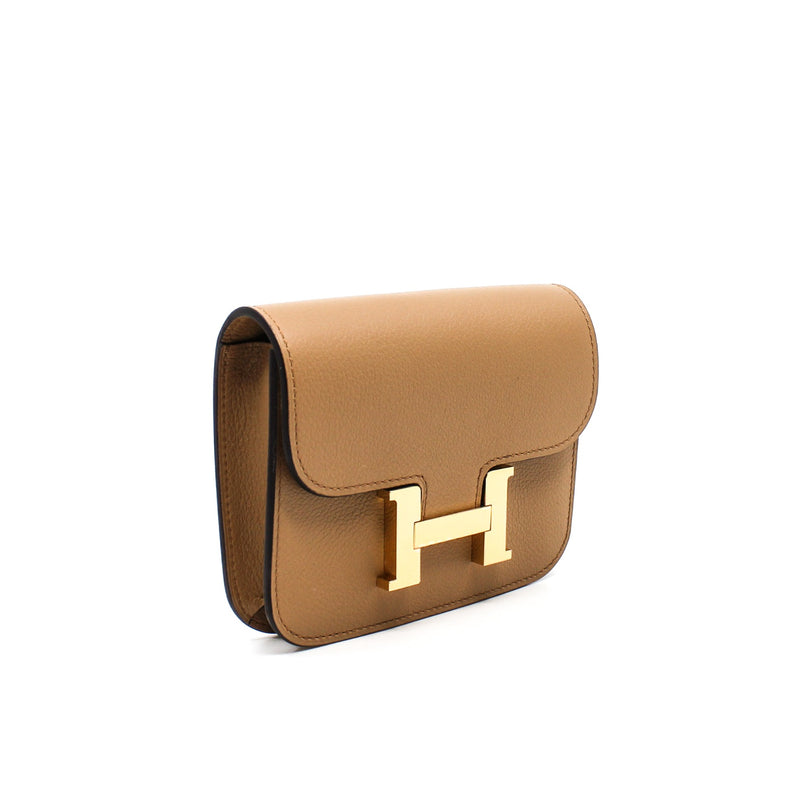 constance slim in evercolor chai ghw U stamp - L'UXE LINK