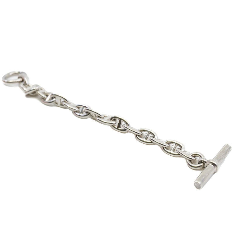 chaine d'ancre bracelet in silver - L'UXE LINK