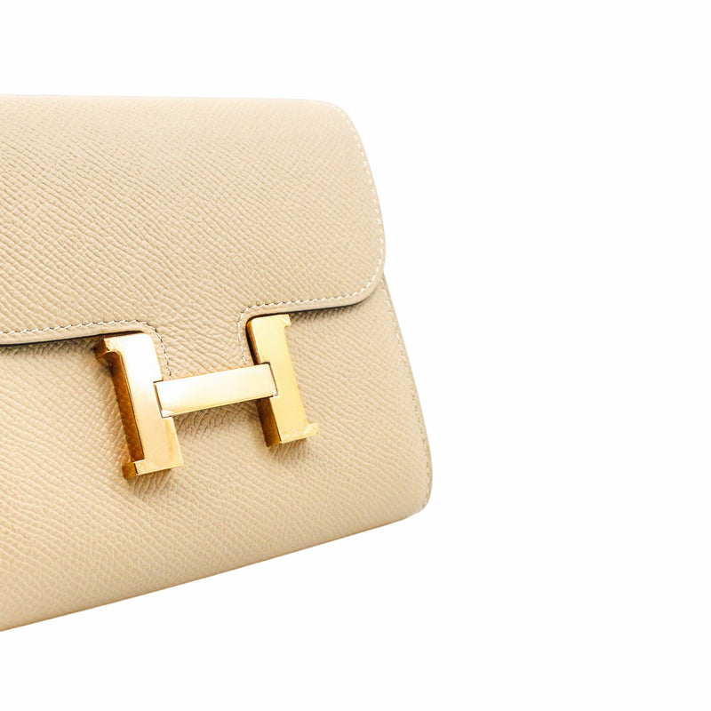 constance compact wallet s2 epsom ghw X stamp - L'UXE LINK