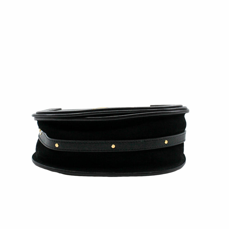 Nile Bracelet Bag Medium Calfskin  Black ghw - L'UXE LINK