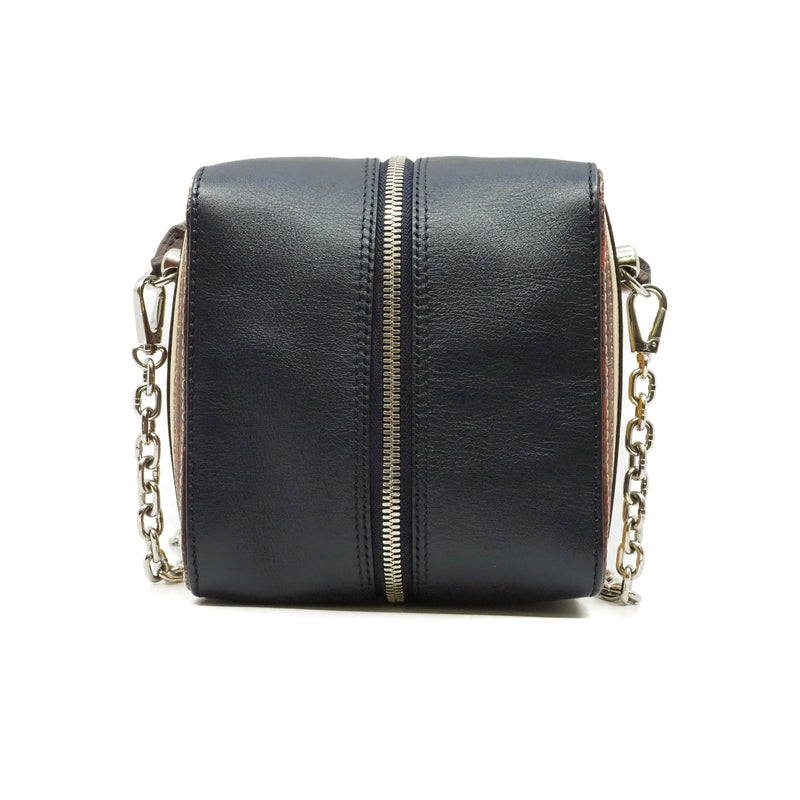 limited dice bag in leather black phw - L'UXE LINK