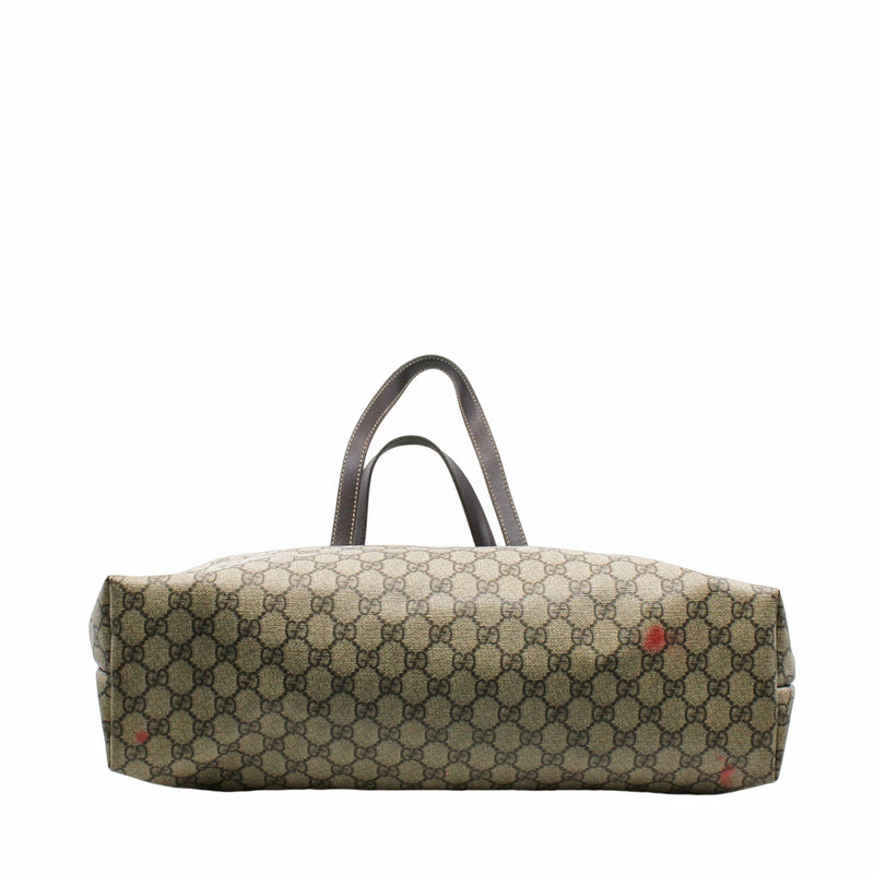 GG Supreme tote medium brown - L'UXE LINK