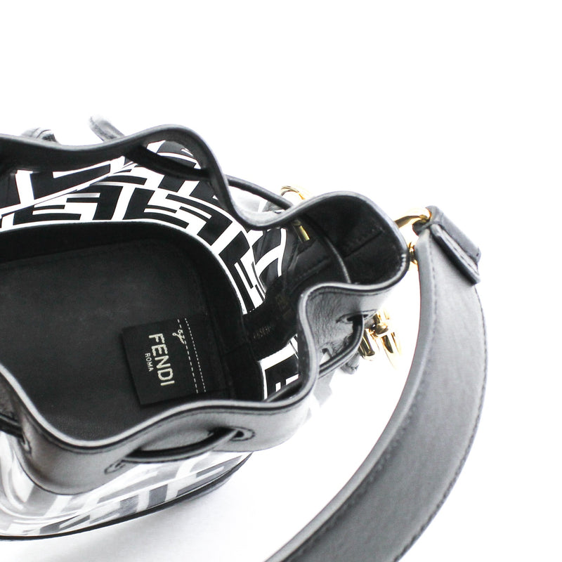 MON TRESOR MINI BUCKET BAG PVC  BLACK GHW - L'UXE LINK
