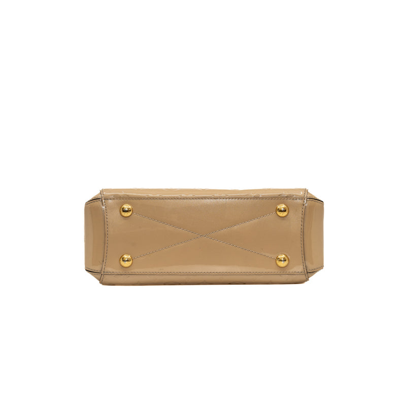 montaigne BB in patent beige ghw - L'UXE LINK