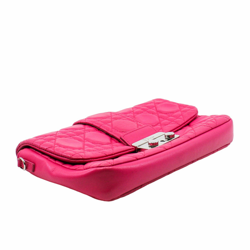 new lock mini  lamb skin pink phw