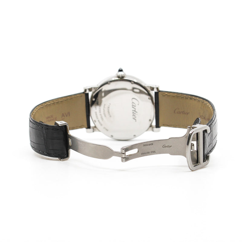 Rotonde de Cartier 40 mm W1556369 black band - L'UXE LINK