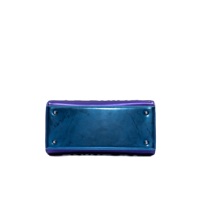 old medium lady in patent rainbow phw 2017 - L'UXE LINK