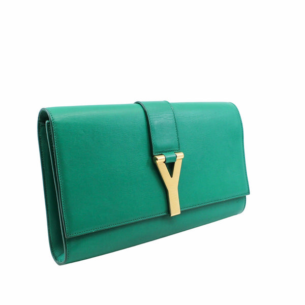 clutch y logo green ghw