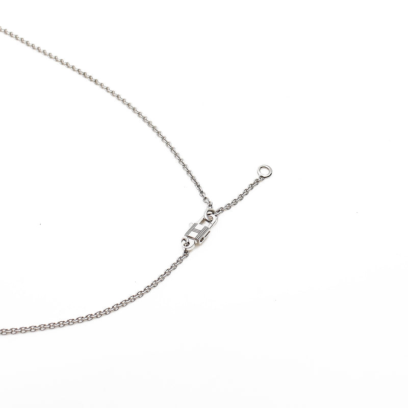constance necklace 18k wg full diamond