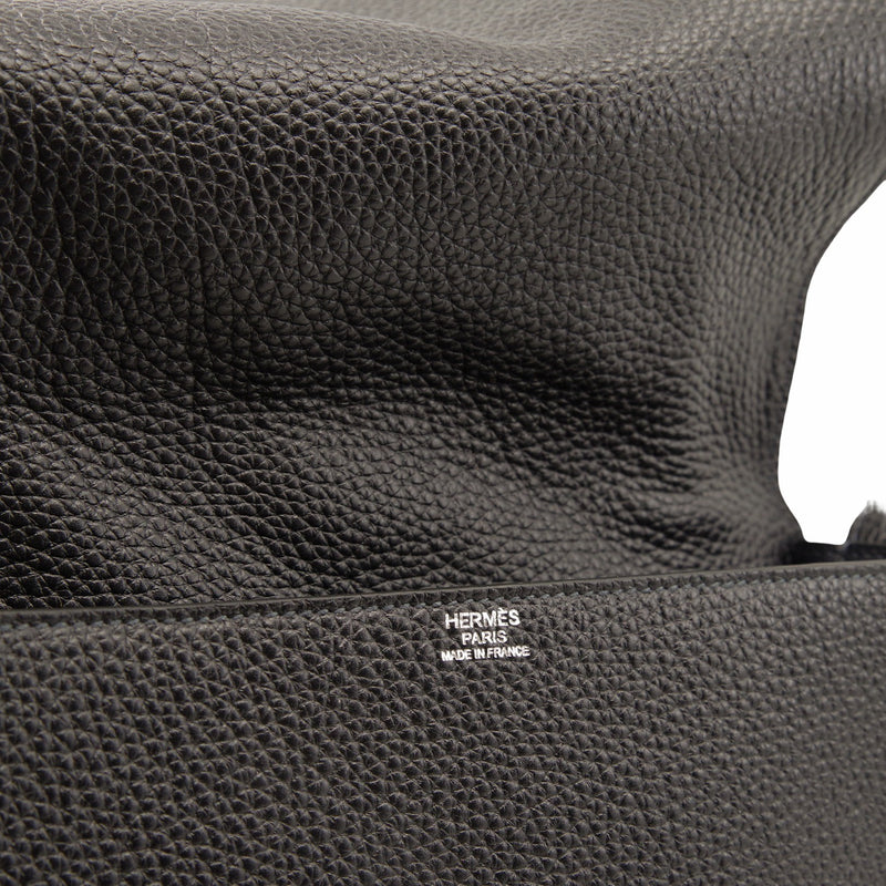 Steve Messenger Bag  black leather phw Q stamp - L'UXE LINK