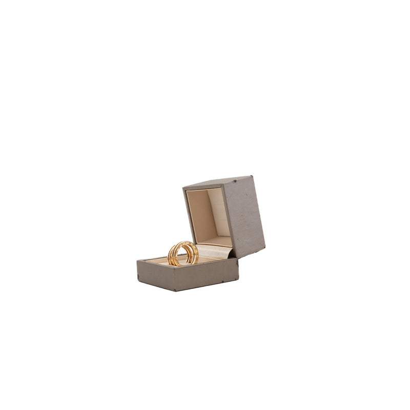 b zero 1 diamond weding ring in 18 rg #55 - L'UXE LINK