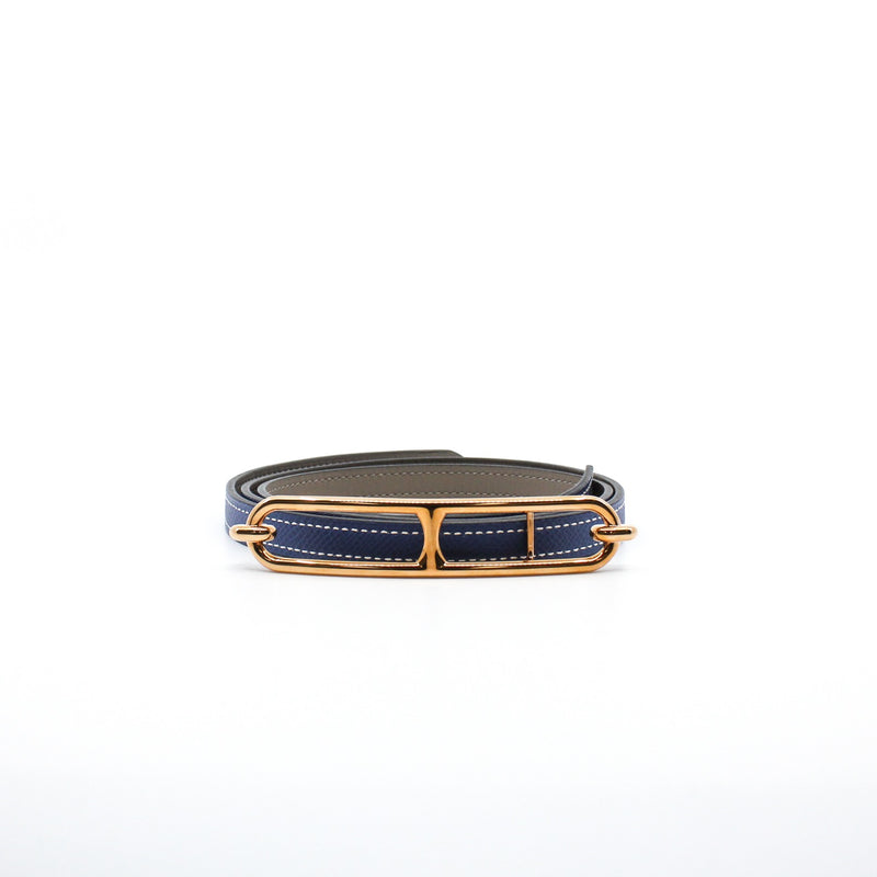 gold dancre buckle small belt #85cm