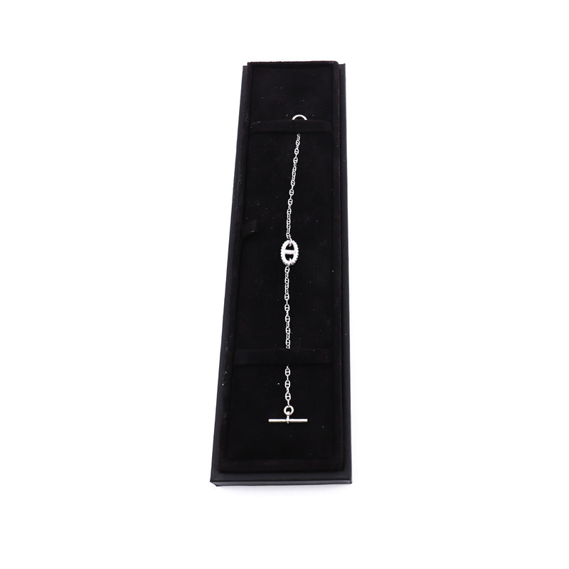 New Farandole diamond bracelet in 18k wg #21G31689 - L'UXE LINK
