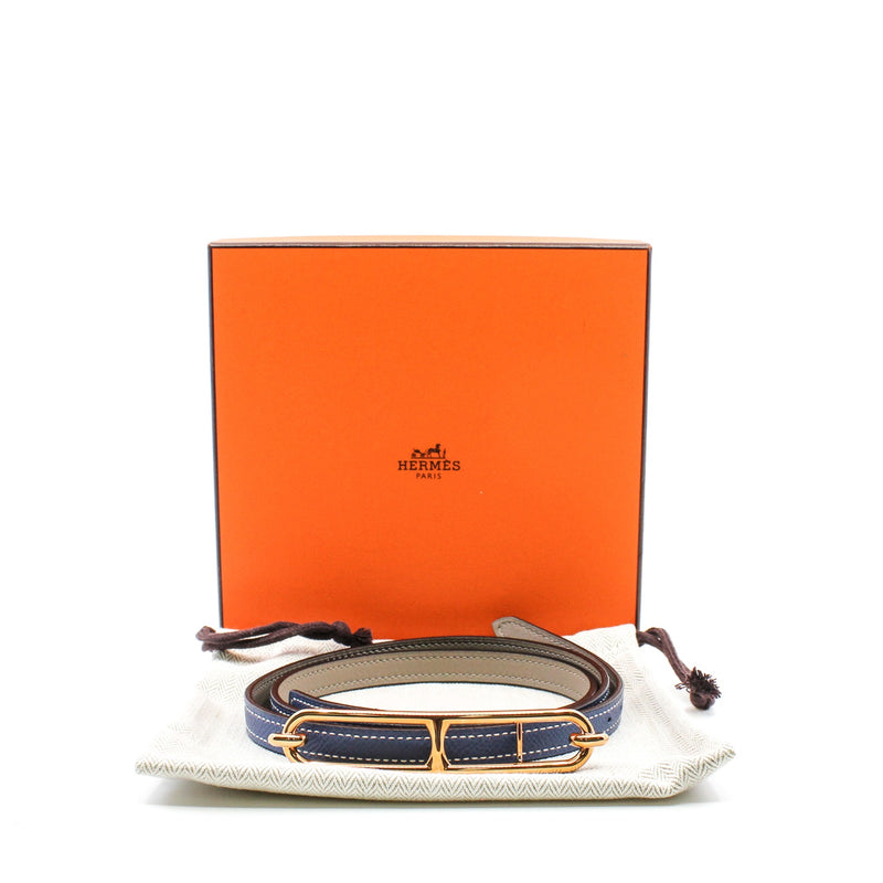 gold dancre buckle small belt #85cm - L'UXE LINK