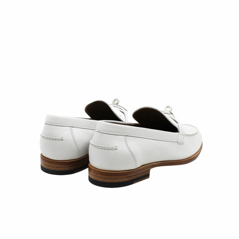moccassins destin white loafer #37 - L'UXE LINK