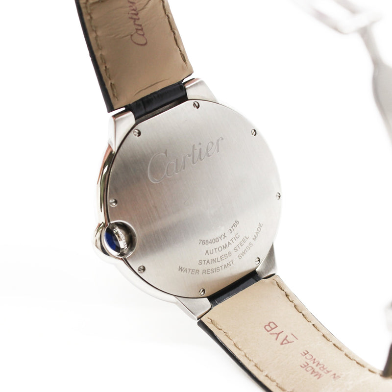 bollon watch steel with black band wsbb0026 - L'UXE LINK
