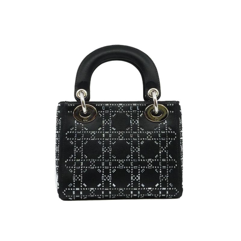 mini lady with crystal in stain black phw 2016 - L'UXE LINK