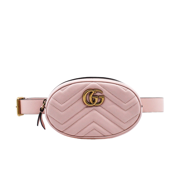 GG BELT BAG PINK GHW#85