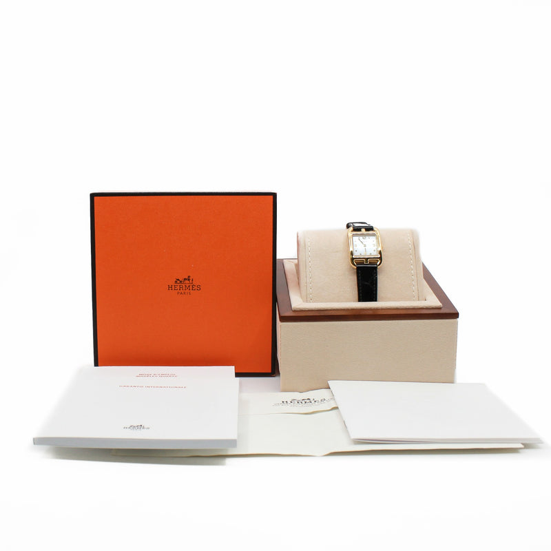 Cape Cod watch, Small model, 23x23mm in black ccd band ghw #3431545 RRP12200 - L'UXE LINK