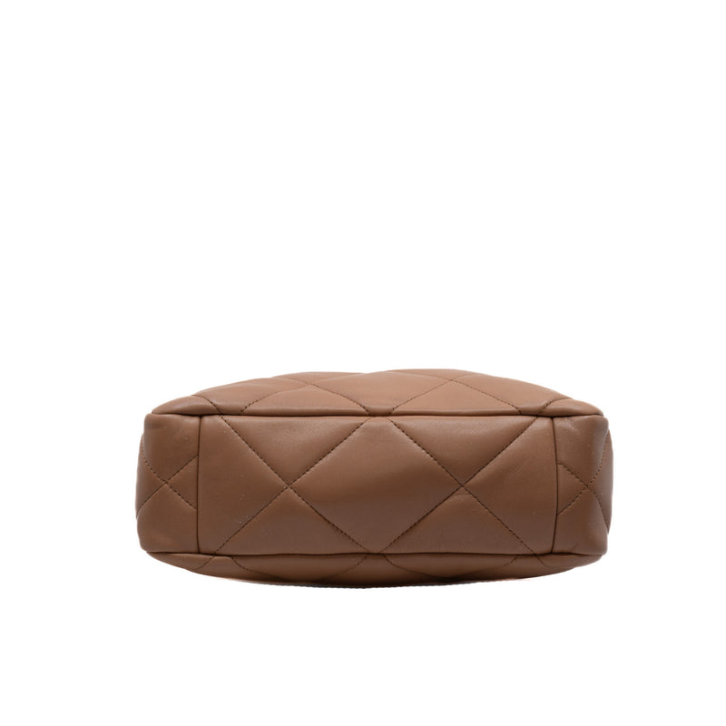 19 tote in calfskin brown ghw #EC1