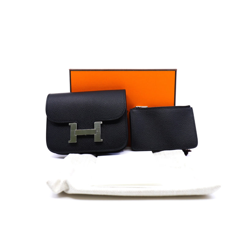constance slim black phw u stamp - L'UXE LINK