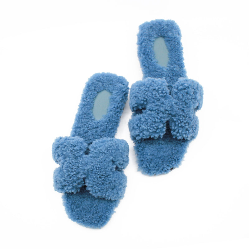 oran sandal blue lainee mer #38 - L'UXE LINK