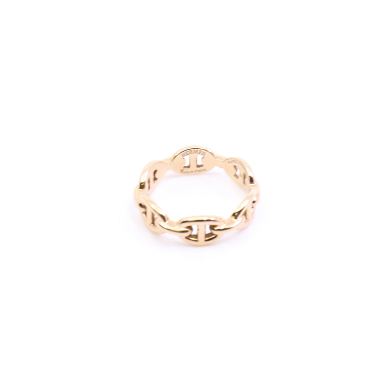 chaine d'ancre ring in 18k rg # 52  19G06xxx - L'UXE LINK