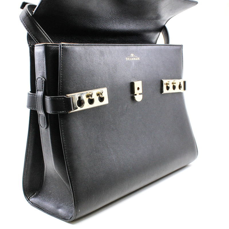 Tempete Top Handle Bag GM Black GHW – L'UXE LINK