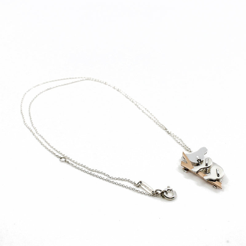 save the wild koala pandent necklace in silver mix rg  rrp925 - L'UXE LINK