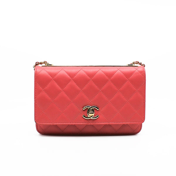 trendy cc woc pink lamb skin ghw seri 23