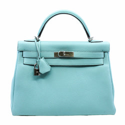 Hermes Birkin 25 Bag 3p Blue Atoll Swift GHW