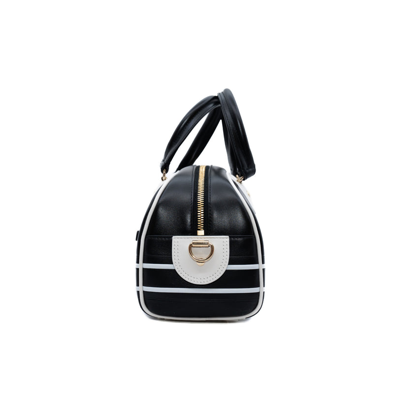 medium vibe classic bowling leathe black /white phw