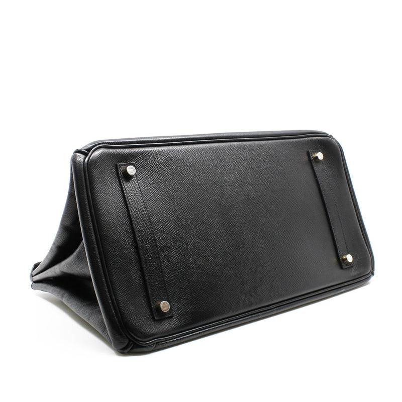 birkin 35 in epsom black ghw P stamp - L'UXE LINK