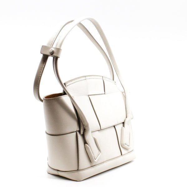arco tote white small - L'UXE LINK