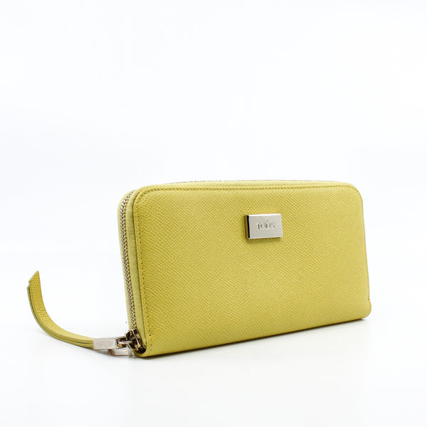 zip long wallet yellow phw - L'UXE LINK